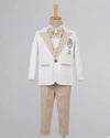 Ivory Majesty 5-Piece Suit