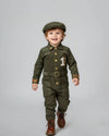 The "Little Explorer" Utility Jumpsuit