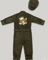 The "Little Explorer" Utility Jumpsuit