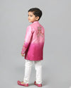 Ombre Elephant Embroidered Jodhpuri Set