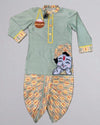 Exclusive Kanha Embroidered Kurta Set For Boys