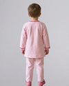 Pink Velvet Pichwai Kurta Set