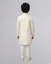 The Artisan Cross-Over Kurta With Mirror Work