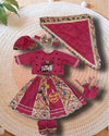 Pink With Patola Lehnga Jamna Set